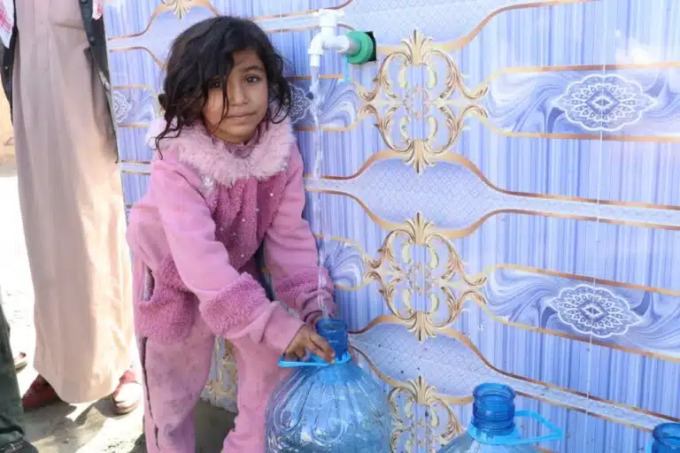 حفر بئر ماء