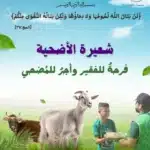الاضحية.. فرحة للفقير واجر للمضحي